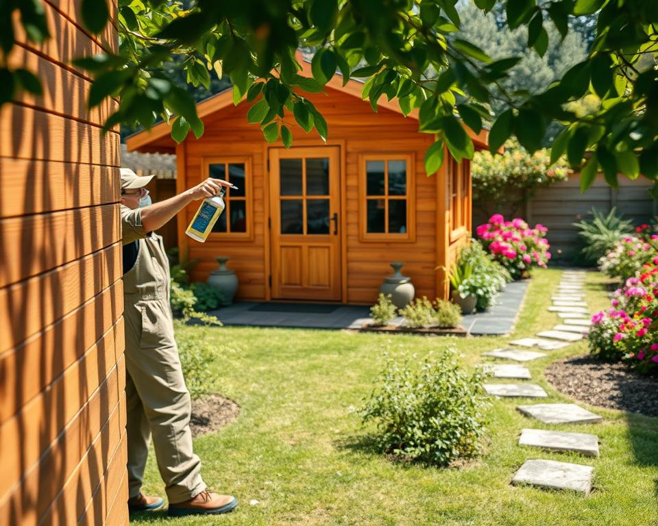 Wooden Garden House Maintenance