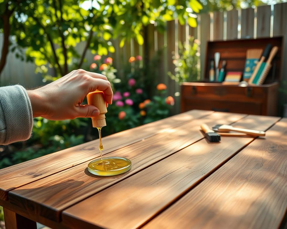 Wooden Garden Table Maintenance