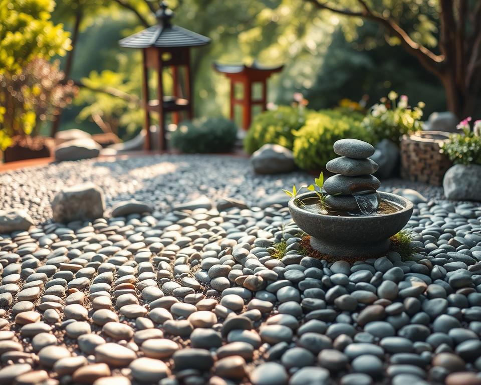 Zen garden elements