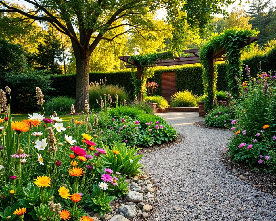 creating a natural garden