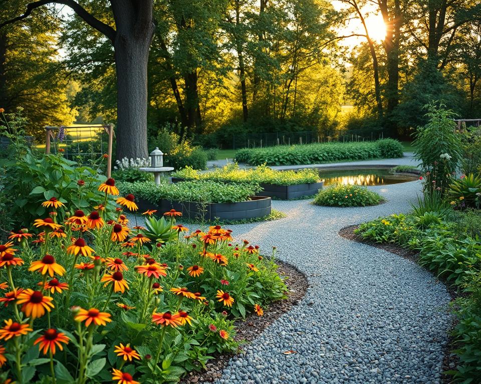natural garden layout