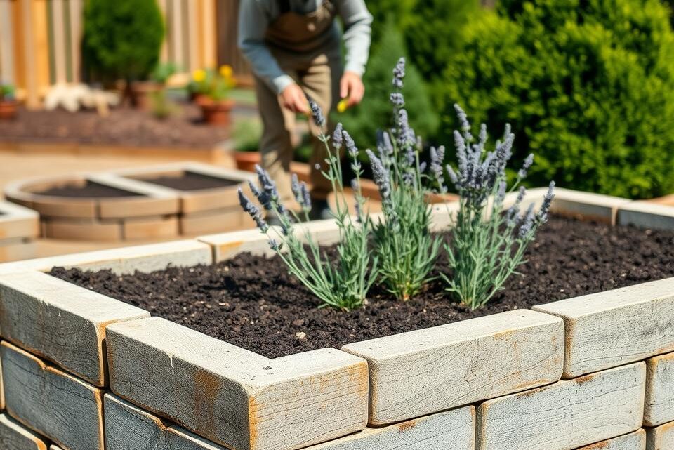 Creating Durable Raised Garden Beds with Robust Flora
