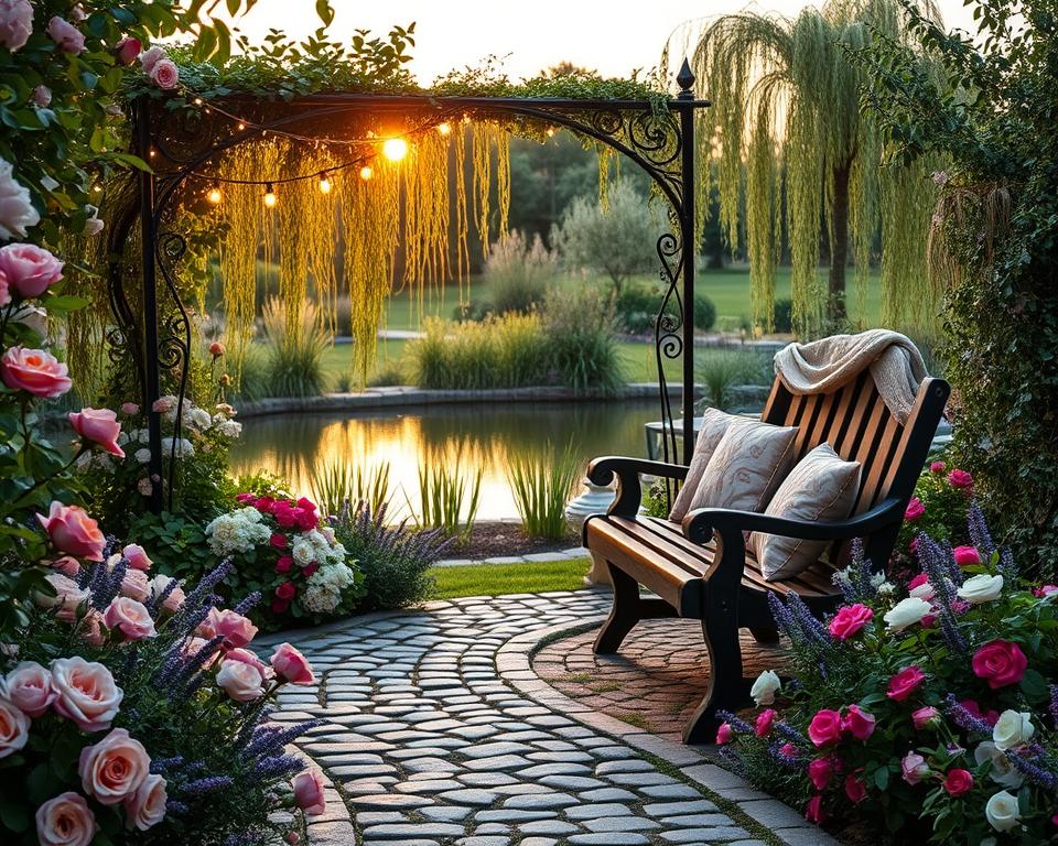 romantic garden design principles