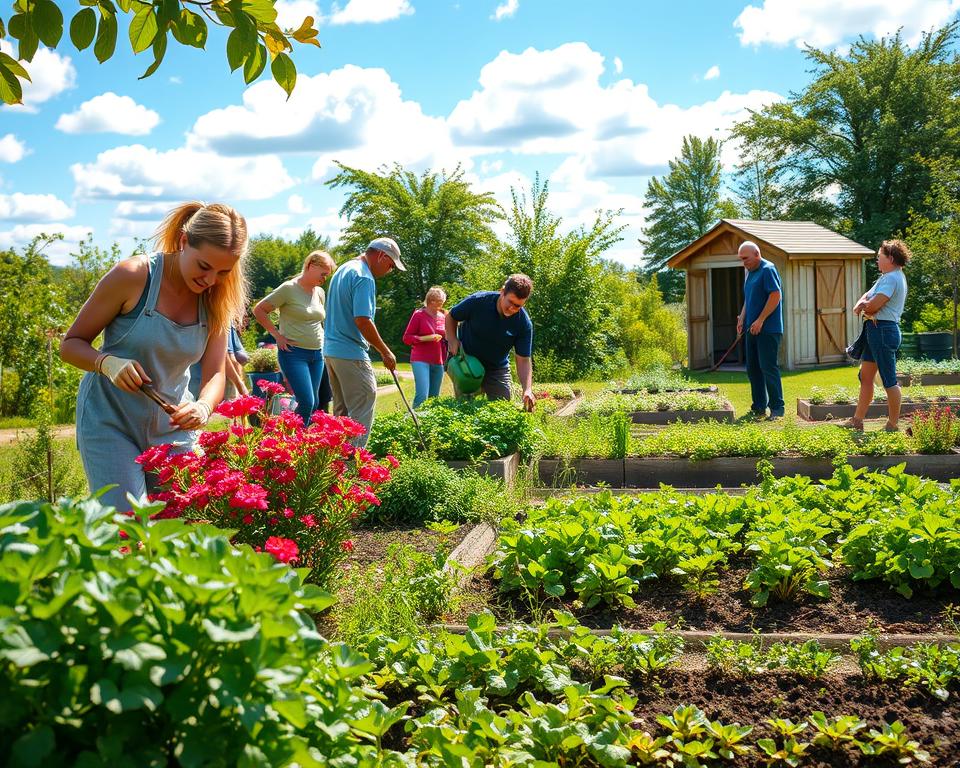 seasonal garden maintenance