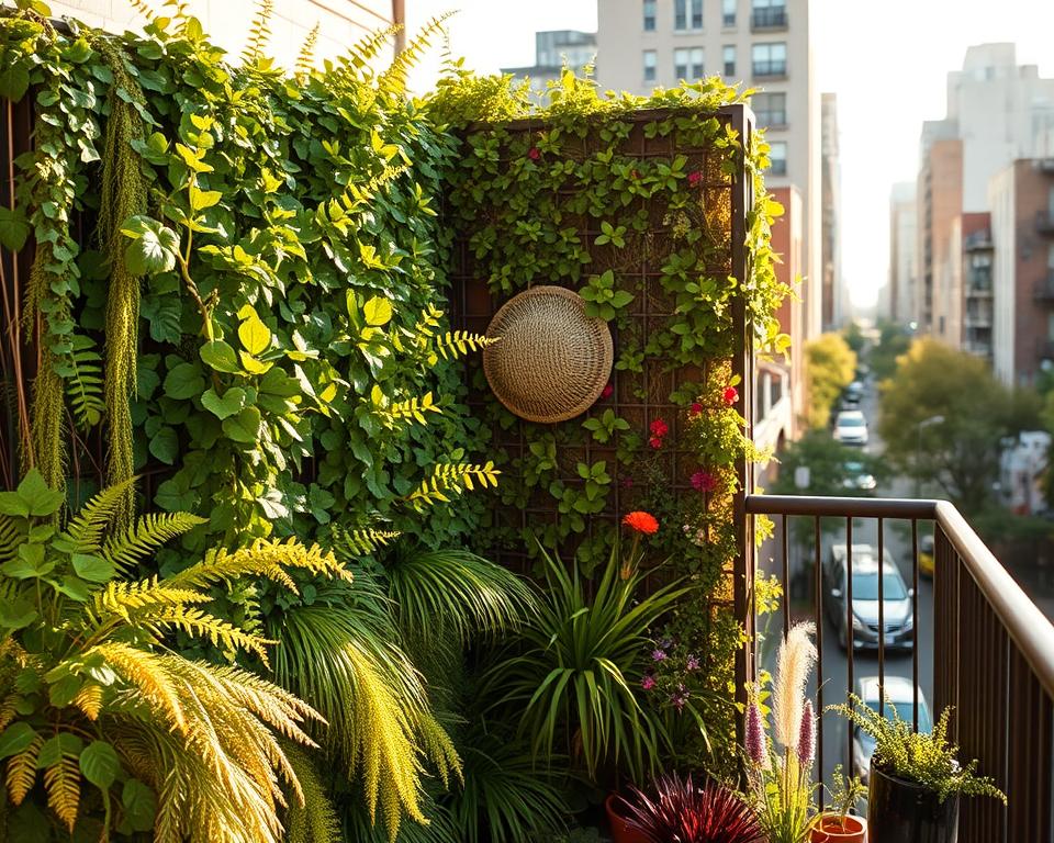 vertical garden privacy screen