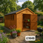 10'x10 Loglap XL Workshop Shed - 0% Finance - Buy Now Pay Later - Tiger Sheds