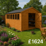 10'x10' Tiger XL Heavyweight Workshop Shed - Heavy Duty - 0% Finance - Buy Now Pay Later - Tiger Sheds