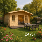10'x16' Zeta Log Cabin - High Quality Garden Log Cabins - 0% Finance - Buy Now Pay Later - Tiger Sheds