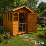 10'x6' Heavy Duty Summer Shed - Summer Sheds - 0% Finance - Buy Now Pay Later - Tiger Sheds