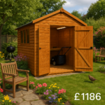 10'x6' Tiger Loglap Heavyweight Workshop Shed - 0% Finance - Buy Now Pay Later - Tiger Sheds