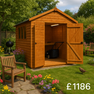 10'x6' Tiger Loglap Heavyweight Workshop Shed - 0% Finance - Buy Now Pay Later - Tiger Sheds