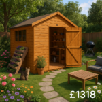 10'x7' Tiger Loglap Heavyweight Workshop Shed - 0% Finance - Buy Now Pay Later - Tiger Sheds