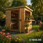 10'x8' The Garden Bar Shed - Tiger Garden Bar Shed - 0% Finance - Buy Now Pay Later - Tiger Sheds