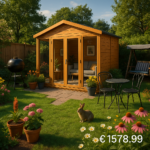 10'x8' Tiger Contemporary Summerhouse - 0% Finance - Buy Now Pay Later - Tiger Sheds