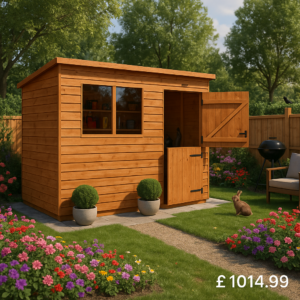10'x8' Tiger Shiplap Pent Stable Door Shed - Wooden Shiplap Sheds - 0% Finance - Buy Now Pay Later - Tiger Sheds