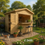 12'x10' The Garden Bar Shed - Tiger Garden Bar Shed - 0% Finance - Buy Now Pay Later - Tiger Sheds