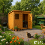12'x6' Tiger Shiplap Pent Shed - Heavy Duty Shiplap Sheds - 0% Finance - Buy Now Pay Later - Tiger Sheds