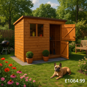 12'x6' Tiger Shiplap Pent Stable Door Shed - Wooden Shiplap Sheds - 0% Finance - Buy Now Pay Later - Tiger Sheds