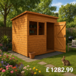 12'x8' Tiger Shiplap Extra High Pent - 0% Finance - Buy Now Pay Later - Tiger Sheds