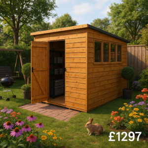 12'x8' Tiger Shiplap Lean To Pent Shed - 0% Finance - Buy Now Pay Later - Tiger Sheds
