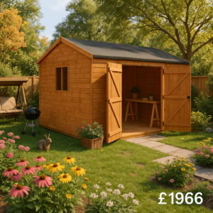 14x8 Tiger Workman Apex Shed - Heavy Duty Shiplap Sheds - 0% Finance - Buy Now Pay Later - Tiger Sheds