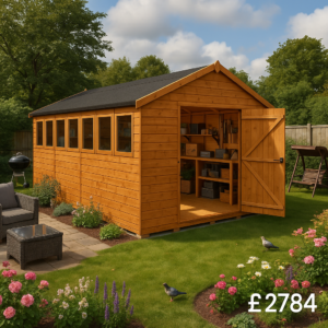 20'x10' Tiger XL Heavyweight Workshop Shed - Heavy Duty - 0% Finance - Buy Now Pay Later - Tiger Sheds