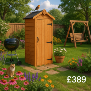 2'x3' Tool Shed - TigerFlex Shiplap Apex Tool Storage Shed - 0% Interest Free Monthly Finance Available - Buy Now Pay Later With KIarna - Tiger Sheds