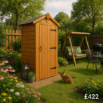 3'x3' Tool Shed - TigerFlex Shiplap Apex Tool Storage Shed - 0% Interest Free Monthly Finance Available - Buy Now Pay Later With KIarna - Tiger Sheds