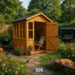 4'x4' TigerFlex® Shiplap Apex Sunroom - 0% Finance - Buy Now Pay Later - Tiger Sheds