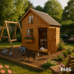 4'x6' Tigercub Magic Mansion Playhouse - 0% Finance - Buy Now Pay Later - Tiger Sheds