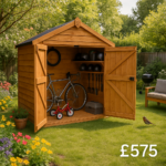 5'x6' Shiplap Apex Bike Sheds - TigerFlex - 0% Finance - Buy Now Pay Later - Tiger Sheds