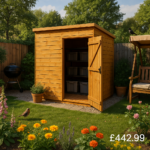 6'x4' Tiger Shiplap Windowless Pent Shed - 0% Finance - Buy Now Pay Later - Tiger Sheds
