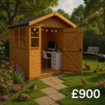6'x6' Heavy Duty Summer Shed - Summer Sheds - 0% Finance - Buy Now Pay Later - Tiger Sheds