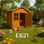 6'x6' Tigercub Funhouse Playhouse - 0% Finance - Buy Now Pay Later - Tiger Sheds