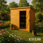 7'x5' Tiger Shiplap Windowless Pent Shed - 0% Finance - Buy Now Pay Later - Tiger Sheds