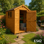 8'x5' Tiger Shiplap Apex Shed - Wooden Shiplap Sheds - 0% Finance - Buy Now Pay Later - Tiger Sheds
