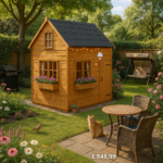 8'x6' Tigercub Crazy Cottage Playhouse - 0% Finance - Buy Now Pay Later - Tiger Sheds