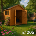 8'x6' Tiger Loglap Heavyweight Workshop Shed - 0% Finance - Buy Now Pay Later - Tiger Sheds