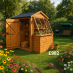 8'x6' Tiger Potting Sheds - Heavy Duty Framing - Garden Potting Shed - 0% Finance - Buy Now Pay Later - Tiger Sheds