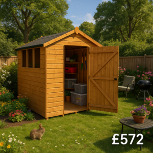 8'x6' Tiger Shiplap Apex Shed - 0% Finance - Buy Now Pay Later - Tiger Sheds