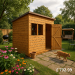 8'x6' Tiger Shiplap Extra High Pent - 0% Finance - Buy Now Pay Later - Tiger Sheds