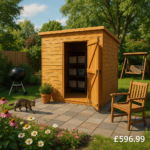 8'x6' Tiger Shiplap Windowless Pent Shed - 0% Finance - Buy Now Pay Later - Tiger Sheds