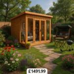 8'x8' Tiger Contemporary Summerhouse - 0% Finance - Buy Now Pay Later - Tiger Sheds