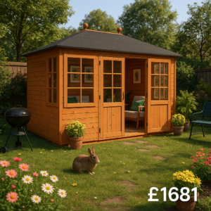 8'x8' Tiger Mayflower Summerhouse - 0% Finance - Buy Now Pay Later - Tiger Sheds
