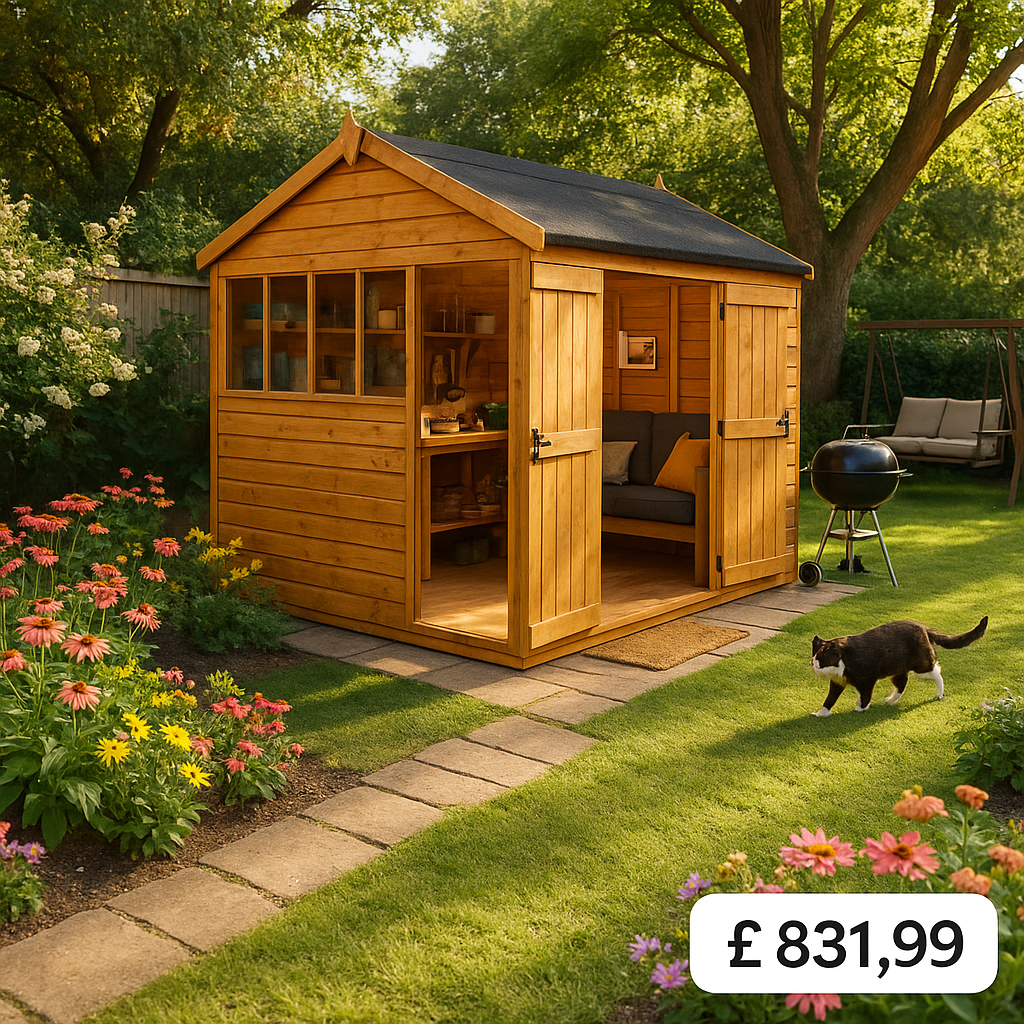 9'x6' Tiger Heavyweight Workshop Shed - 0% Finance - Buy Now Pay Later - Tiger Sheds