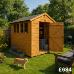 9'x6' Tiger Shiplap Apex Shed - Wooden Shiplap Sheds - 0% Finance - Buy Now Pay Later - Tiger Sheds