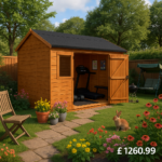Garden Gym Room - 10'x10' Tiger Workman Apex - 0% Finance - Buy Now Pay Later - Tiger Sheds