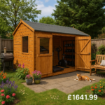 Garden Gym Room - 16'x8' Tiger Workman Apex - 0% Finance - Buy Now Pay Later - Tiger Sheds
