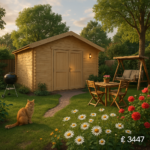 Garden Office & Garden Gym Room - 14'x12' The Javan 28mm Log Cabin - 0% Finance - Buy Now Pay Later - Tiger Sheds