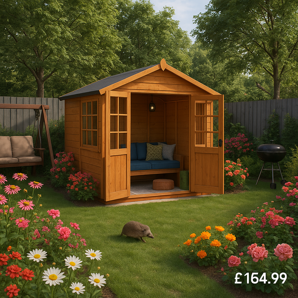10'x10' Tiger Summerhouse - 0% Finance - Buy Now Pay Later - Tiger Sheds